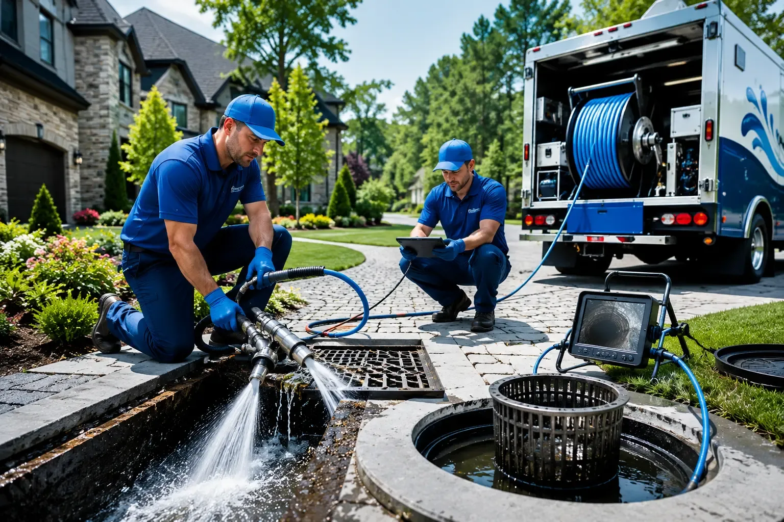 Local outdoor drain cleaning professionals in Friendswood, TX