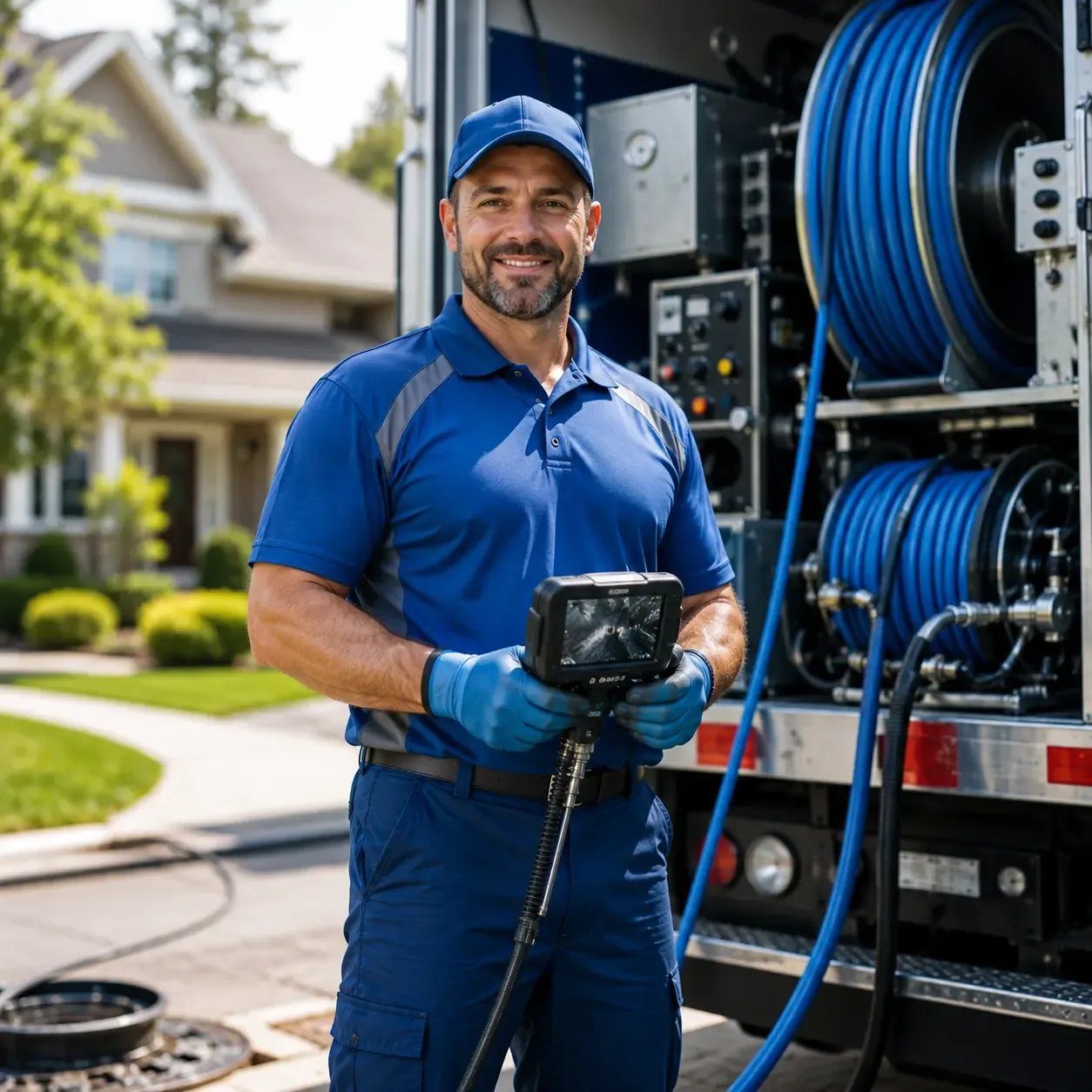 Local outdoor drain cleaning specialists in Friendswood, TX